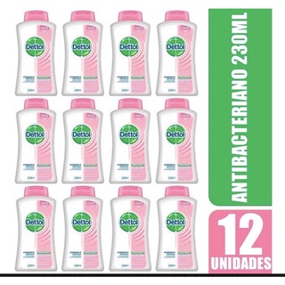 Atacado 12 Sabonete Líquido Dettol Antibacteriano 230ml