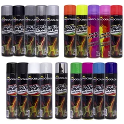 Lata de Tinta Spray Todas As Cores 400ml Uso Geral e Automotivo Secagem Rápida - Radnaq