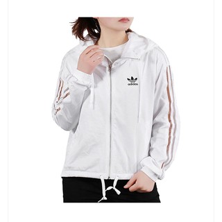 jaqueta adidas branca feminina