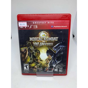 Mortal Kombat Vs Dc Universe Playstation 3 Mídia Física