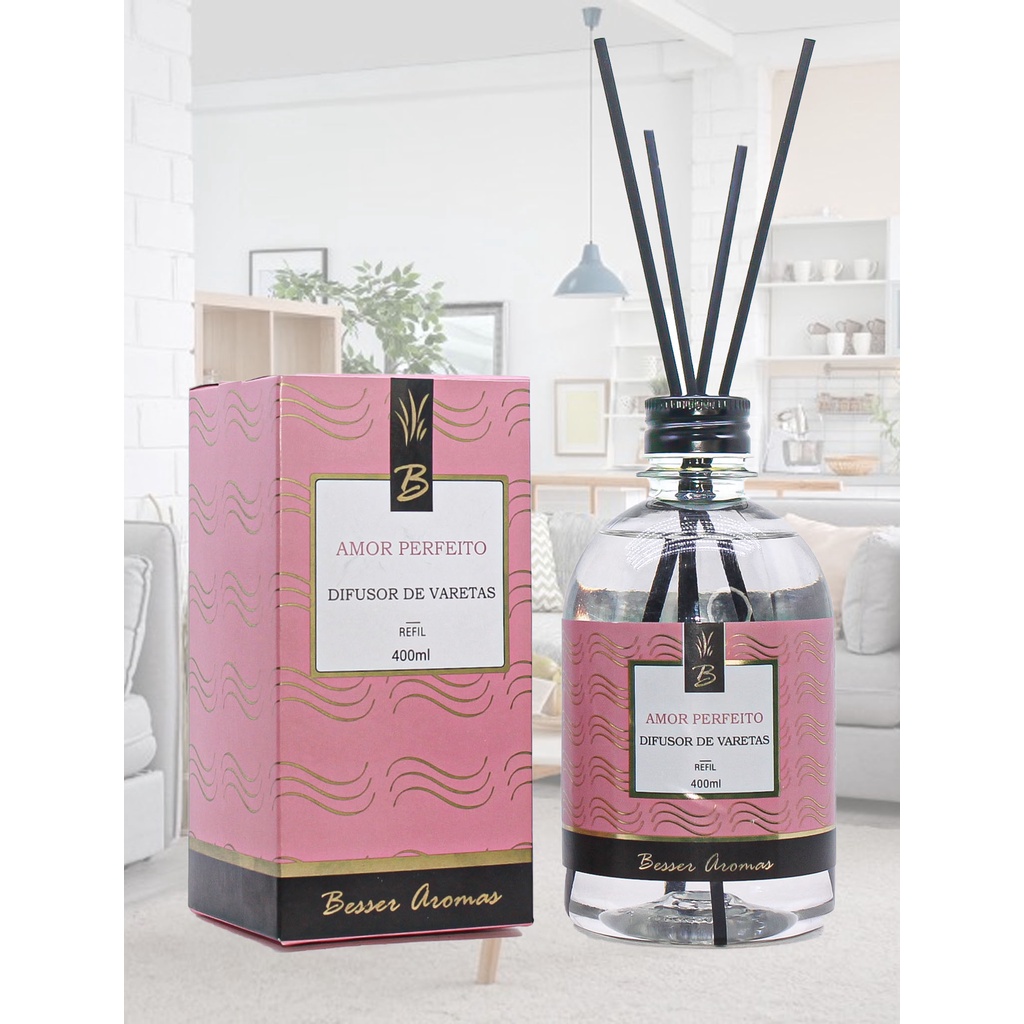 Aromatizador de Varetas - Cereja e Avelã -  400ml