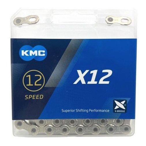 Corrente 12v Kmc X12 Silver Prata 126l Sram Shimano 1x12v - Sports & Outdoors