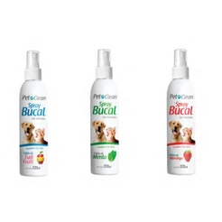Spray Bucal PetClean 120ml Hálito Fresco Cachorro Gato Cães Pet