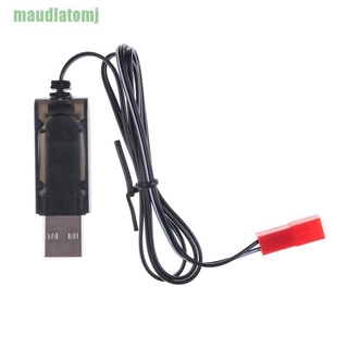 【 ☆ 】 3.7V Cabo Adaptador De Carregador USB Preto Para Helicóptero Drone Sky Viper