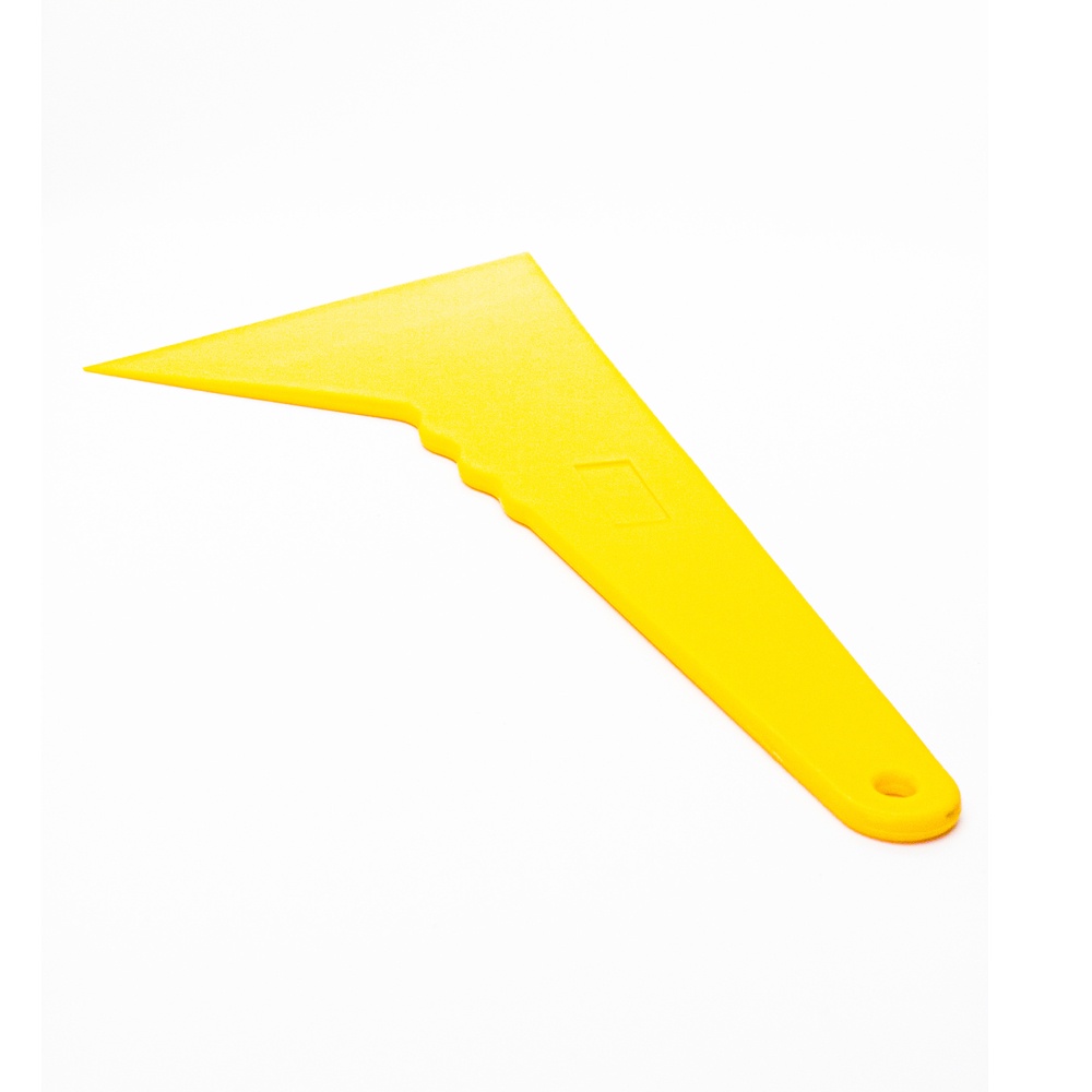 Espátula Quick Tool Amarela 135x24,5mm Para Instalação de Insufilm Adesivos Películas e Envelopamento em Oferta na Shopee