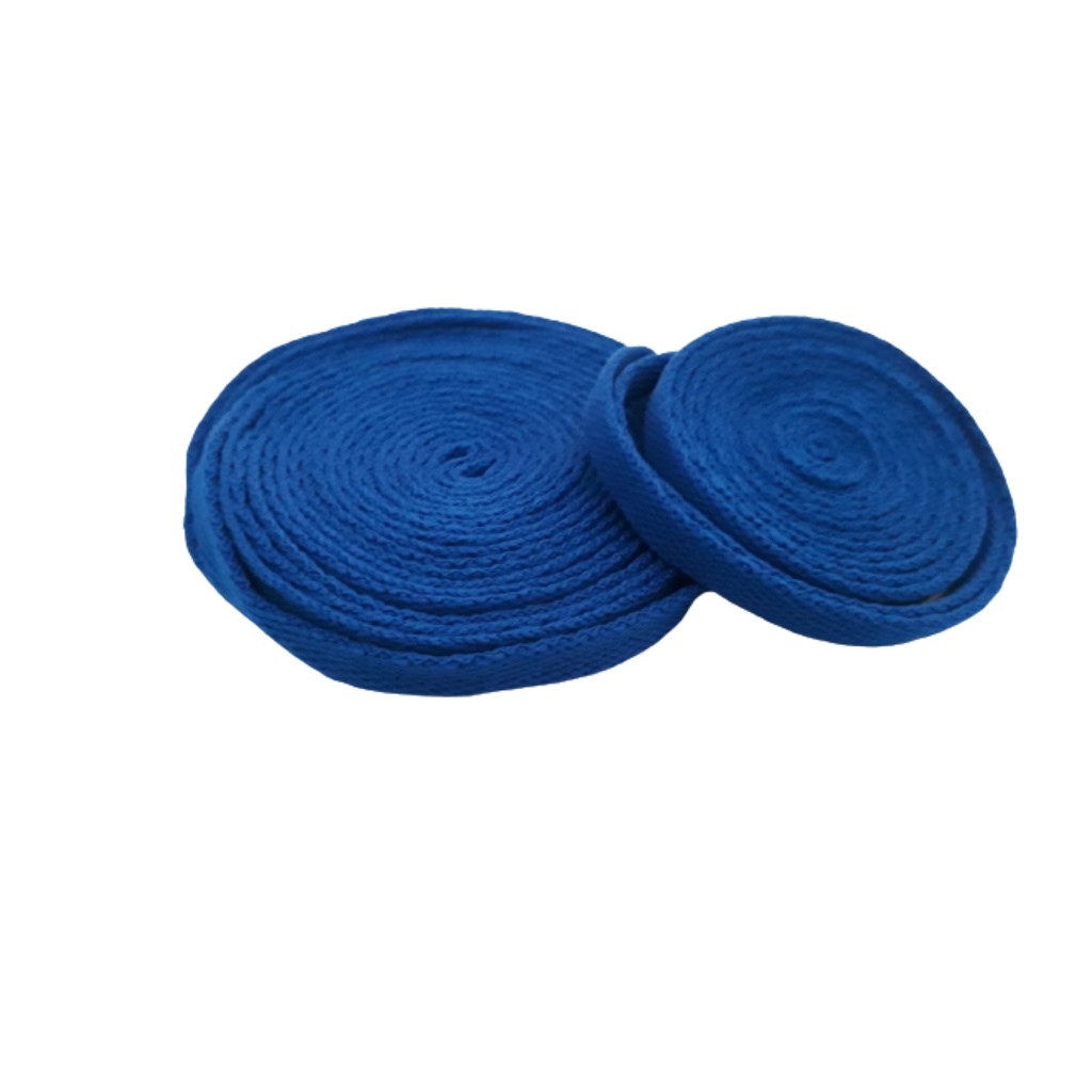 1 PAR Cadarco Atacador Azul Royal Tamanho 1,80cm Poliester Achatado para shortes, blusão de capuz ou tenis cano alto