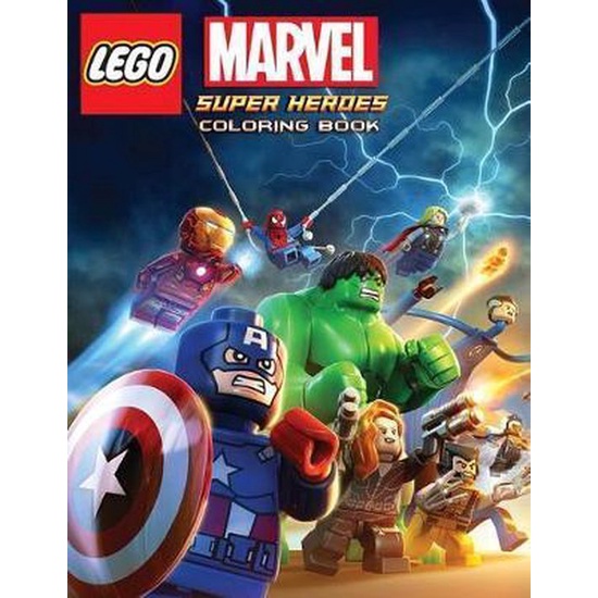 Marvel Super Heroes Livro de Colorir