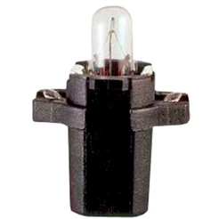 LAMPADA PAINEL BASE PLASTICA PRETA 1,2W 12V OSRAM 2721MF