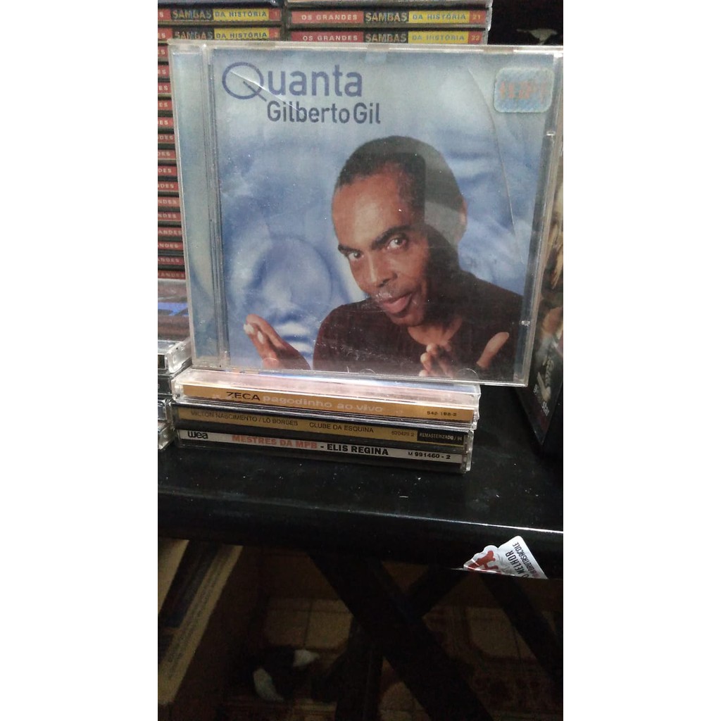 CD Gilberto Gil Quanta(1997) Warner Promocional