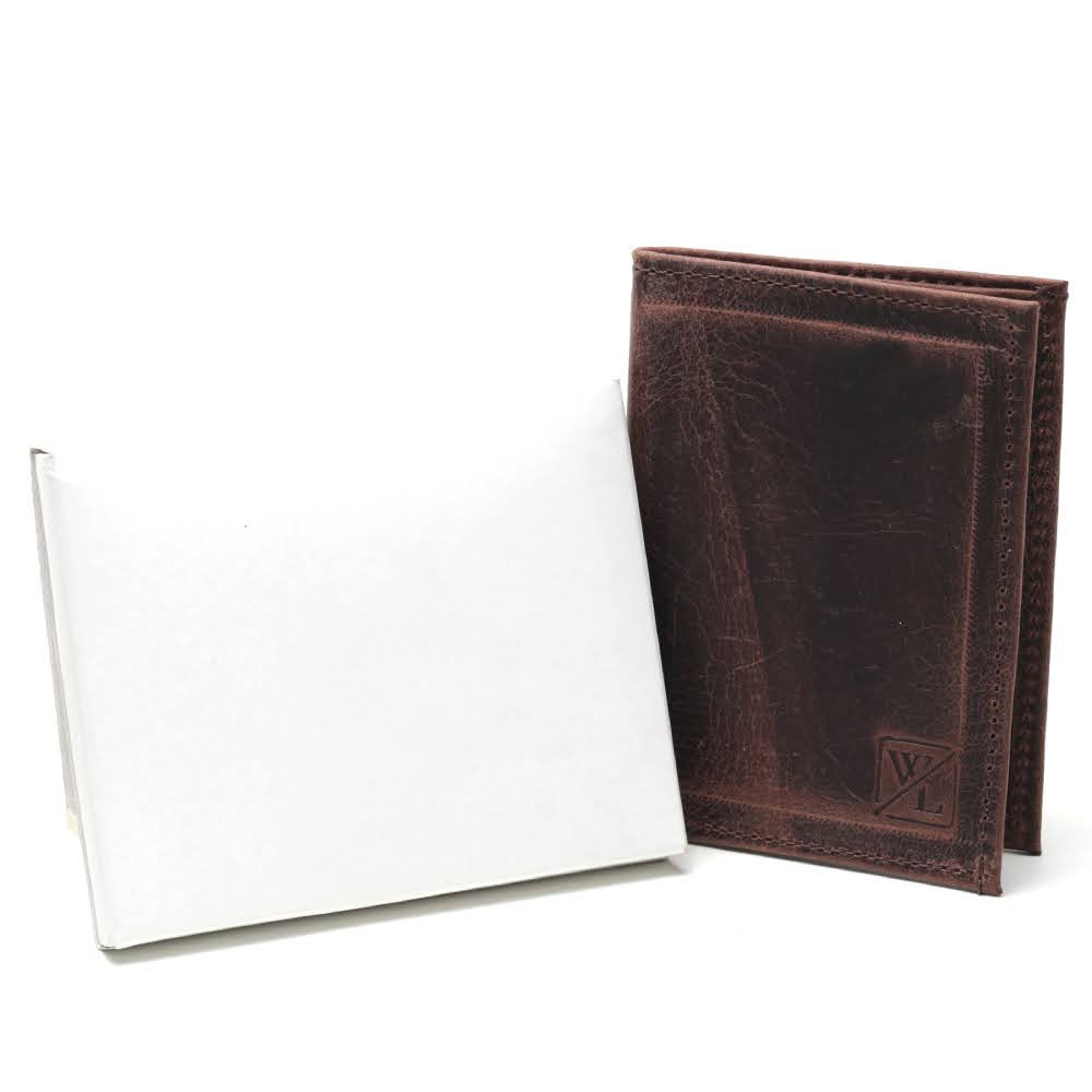 Carteira Masculina De Couro Legitimo Pequena Porta Documentos Slim Executiva Fina Moderna