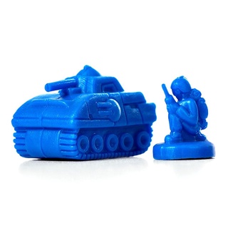 Conjunto de Exército Azul - War Ed. Especial