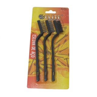 Kit com 3 Escovas Multiuso Cerdas De Aço Nylon em Oferta na Shopee