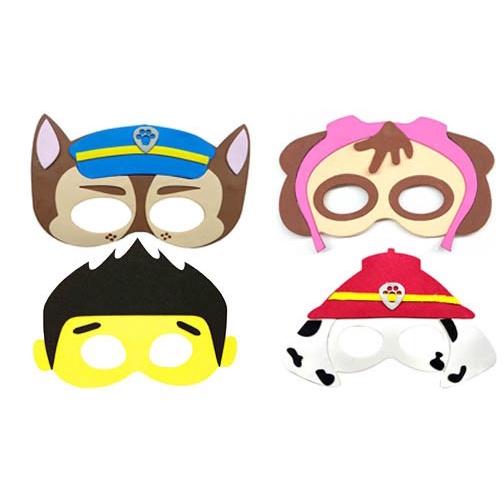 Máscara Infantil Menino Menina Desenho Animado