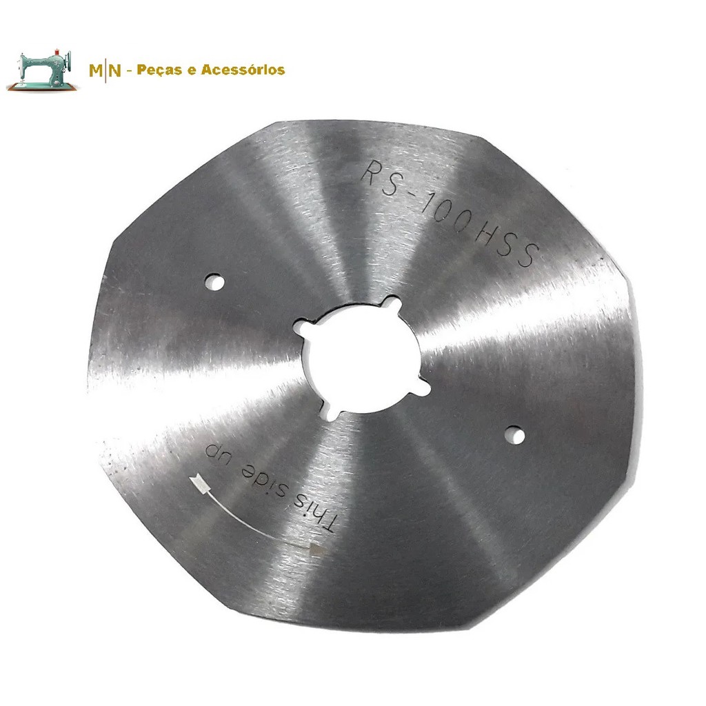 Disco Corte Máquina Cortar Tecido 4 Polegadas Octagonal