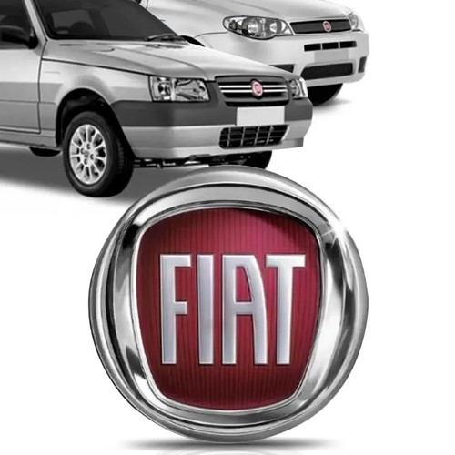 Emblema Fiat Grade para-choque Uno Fiorino Palio Siena Strada 2004 2005 2006 2007 2008 Emblema Grade Palio 04 a 10 em Oferta na Shopee