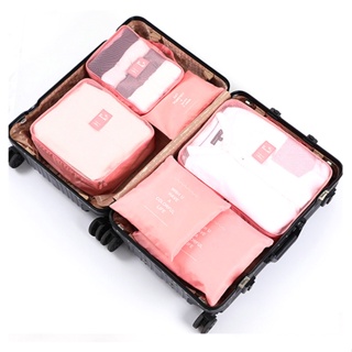 Kit 6 Organizador de Mala Roupas Bagagem Viagem em Oferta na Shopee