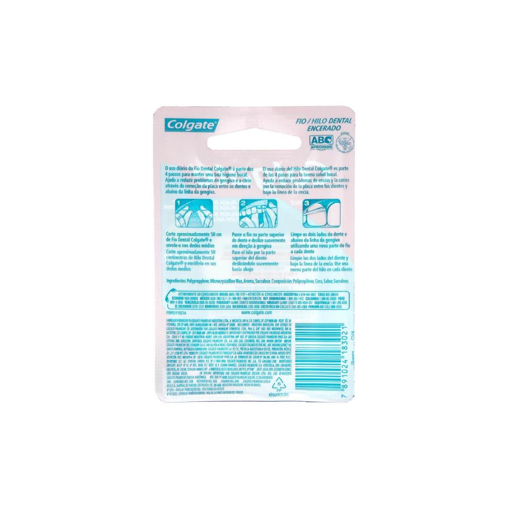 Detalhes do Fio Dental Colgate Menta 50m