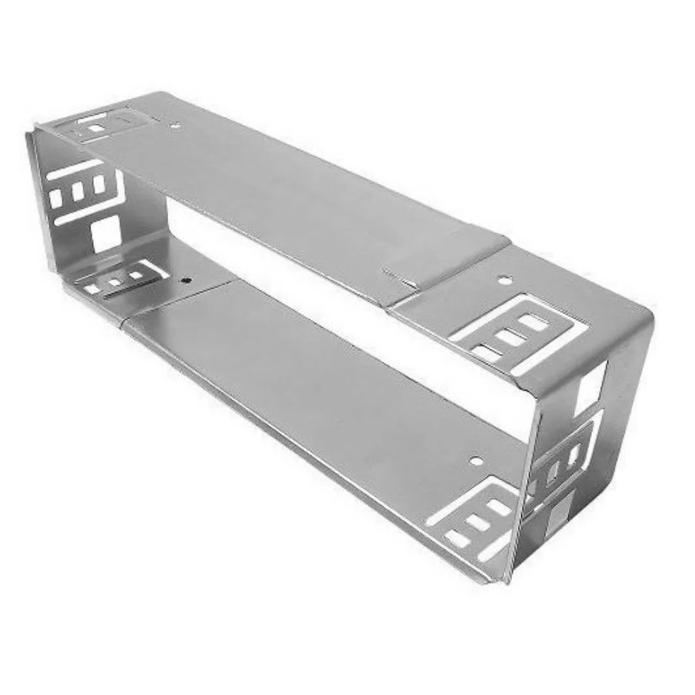 Cinta De Rádio Universal Prata Gaveta Fixação Cd Bosch