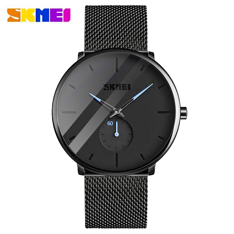 【 Offical Store 】 NEW SKMEI 9185 Relógio De Quartzo Masculino À Prova D'água relo