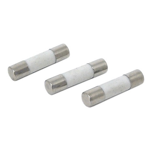 Kit 10 Peças  Fusível Cerâmico De Retardo 5x20 Pequeno 10A