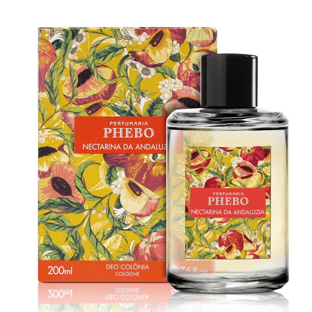 Deo Colônia Phebo Nectarina da Andaluzia 200ml Perfume