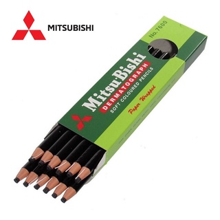 Lapis Dermatografico 7600 Preto - Mitsubishi