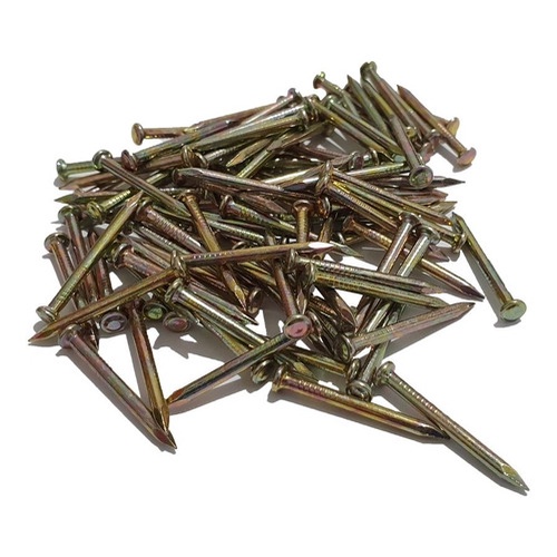 Kit Com 100 Unidades de Prego 15x15 Aço Temperado