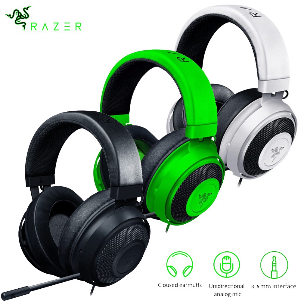 Fone De Ouvido Com Fio Razer Kraken Pro V2 Com Controle De Volume E Microfone