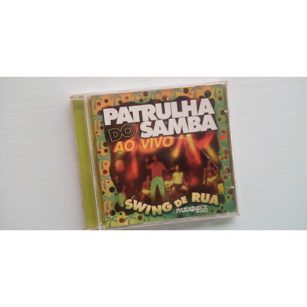 CD - Patrulha do Samba ao vivo - Swing de Rua