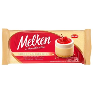 Chocolate Em Barra Branco 1,01kg - Harald Melken em Oferta na Shopee