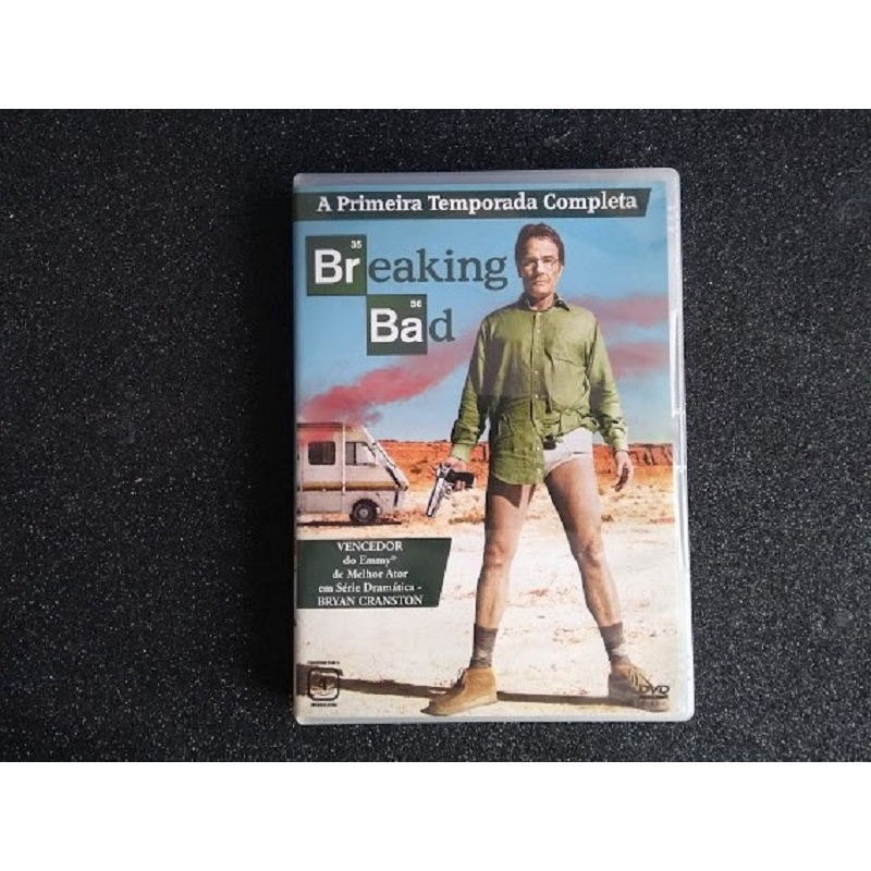DVD Breaking Bad (Primeira Temporada-03 discos)