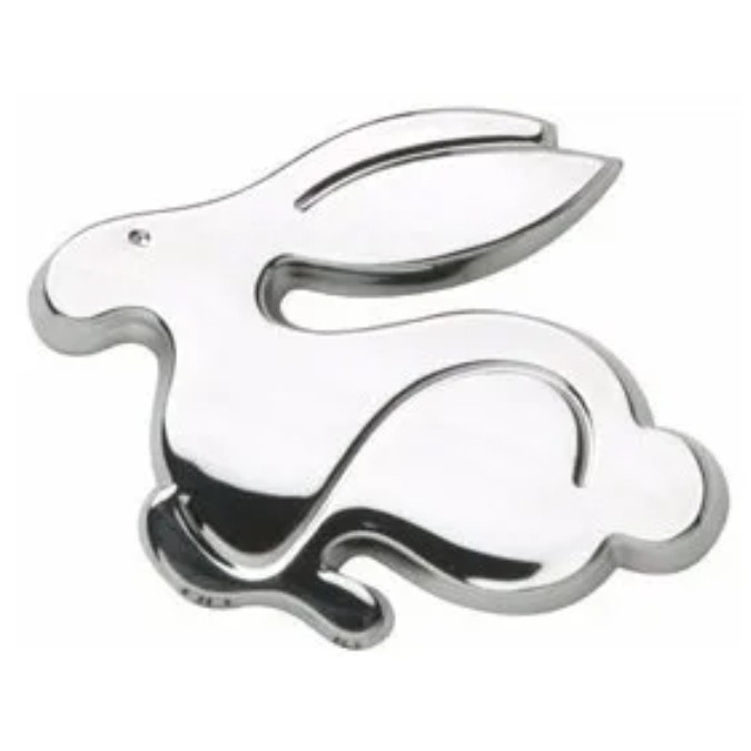 Emblema Gti Rabbit Golf Mk4 Mk3 Mk7 Coelho Várias Cores Volkswagen