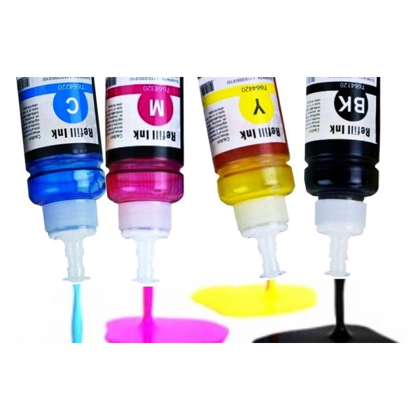 Tinta 664 compatível para impressora Bulk Ink  kit com 4 Cores Refil MP664 673 664 L395 L110 L365 L475 L455