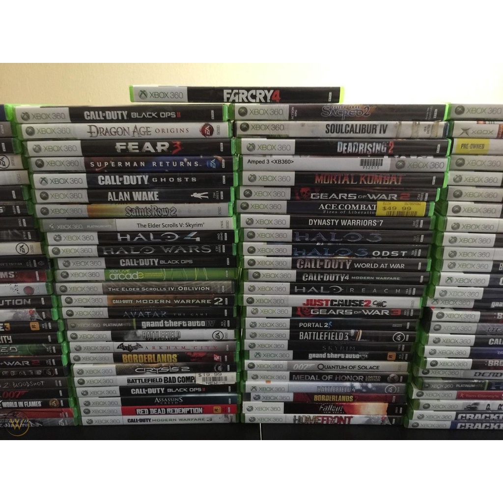 Jogos de Xbox 360 Originais (Melhor Preço da Shopee) Game Microsoft