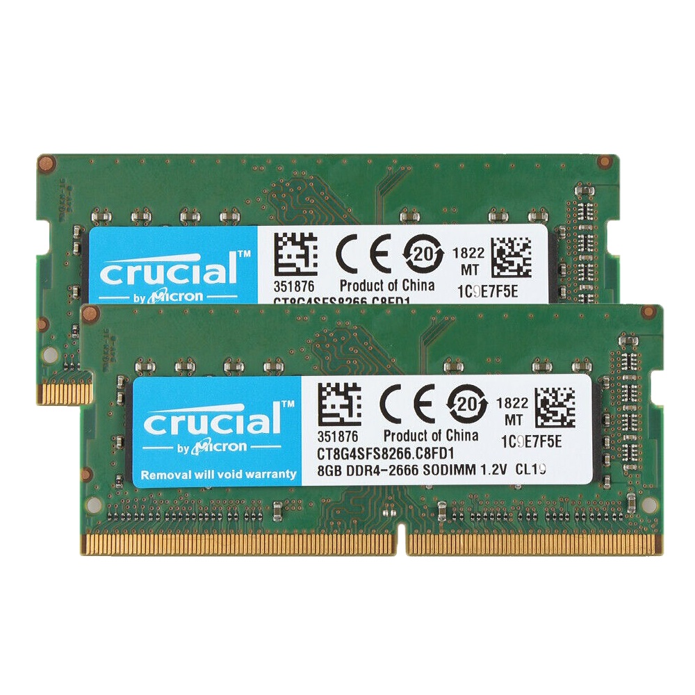 Crucial Notebook RAM DDR4 SODIMM 8GB 16G 2133 2400 2666 3200MHZ PC4-21300 Memória Para 1.2V — imagem 2 de 2