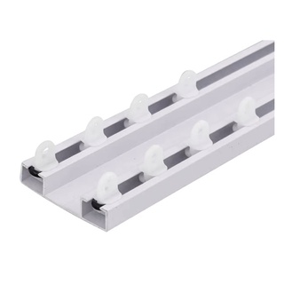 Trilho Suisso Duplo Max Guia Cortina Teto Cortineiro 4m