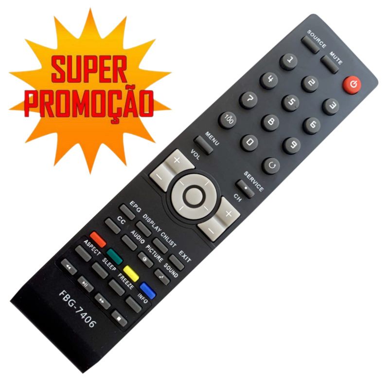 Controle Remoto para TV LCD / LED AOC - 7406