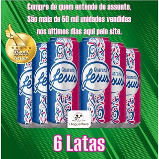Guarana Jesus Lata 310ml - Fardo 6 Latas