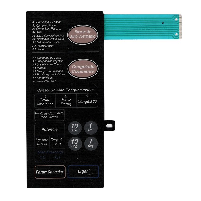 MEMBRANA MICRO-ONDAS COMPATÍVEL COM PANASONIC NN7806 NN 7806
