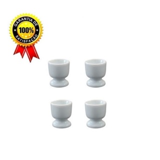 4 Porta Ovos 15ml Porcelana Branca Porta Ovo Quente Suporte em Oferta na Shopee