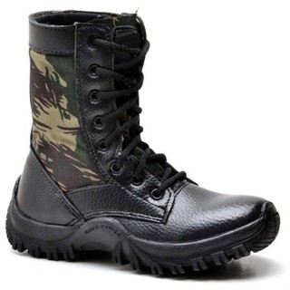 Coturno Bota Tênis Infantil Kids Adventure Militar Tatico Ref Cl Inf em Oferta na Shopee