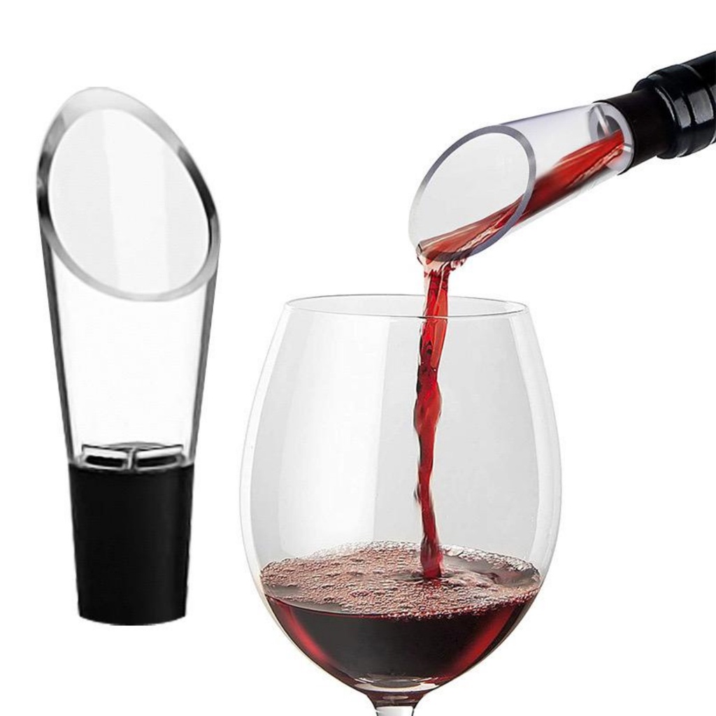 Bico Dosador Aerador Decantador Instantâneo para Vinho Bebidas Universal Portátil em Oferta na Shopee