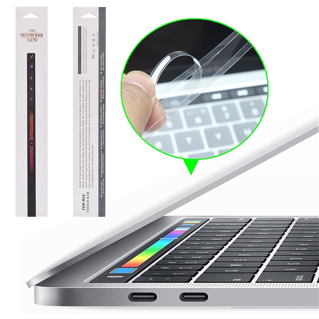 Para Macbook Pro 13 15 16 Polegada 2020 2019 2018 2017 2016 Matte Soft Touch Bar Película Protetora Da Pele Acessórios A2141 A2289 A2251 A1706 A1989 A2159 A1707 A1990