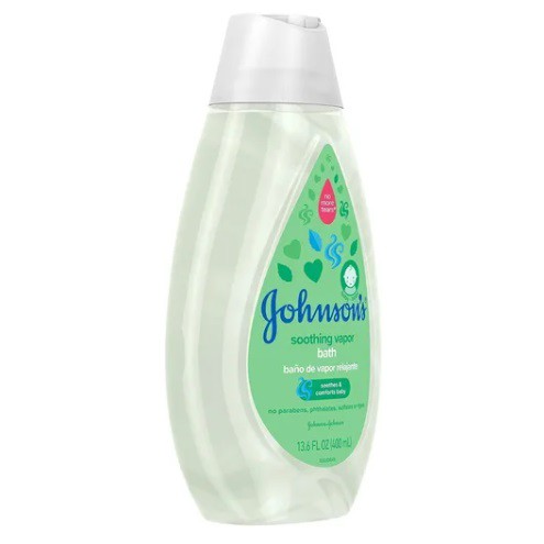 johnson's baby soothing vapor bath para que serve