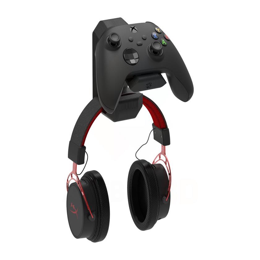 Suporte de Parede para Controle Xbox One X S Ps5 Headset Corre Que Ta