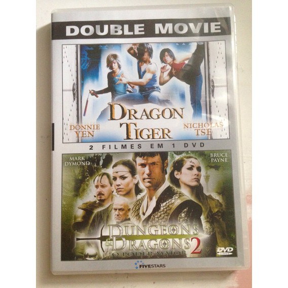 DVD Filme - Dragon Tiger - Dungeons Dragons 2 - Double Movie
