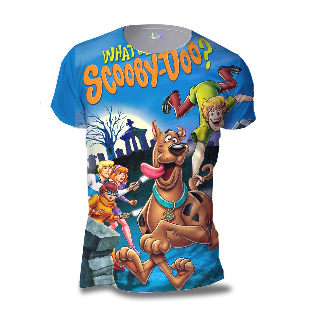 Camisa Camiseta Scooby Scooby Doo Desenho Animado Estampa Total Scby8 Shopee Brasil 6020