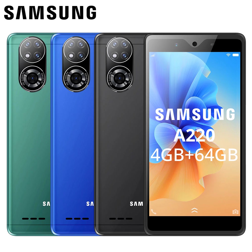 2022 Novo Smartphone Original Samsung Galaxy A220 5.5 Polegadas Tela Hd 4GB + 64G Memória