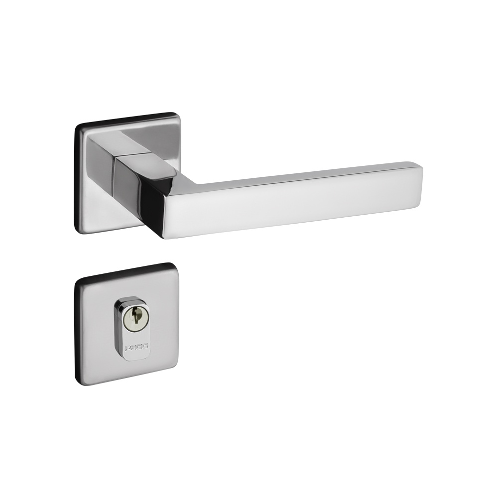 Fechadura Porta Externa Barra 940-90e Inox Polido 55mm Pado