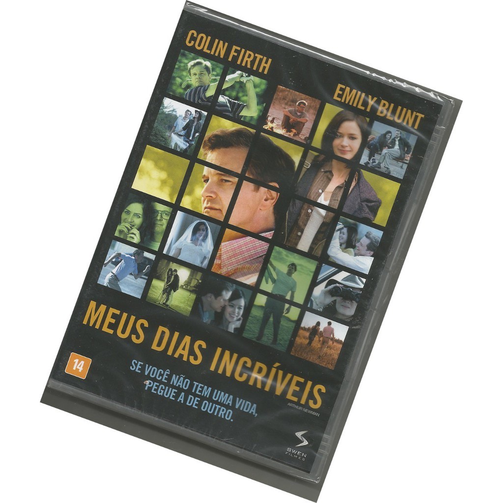 Dvd Meus Dias Incríveis Colin Firth Emily Blunt Anne Heche